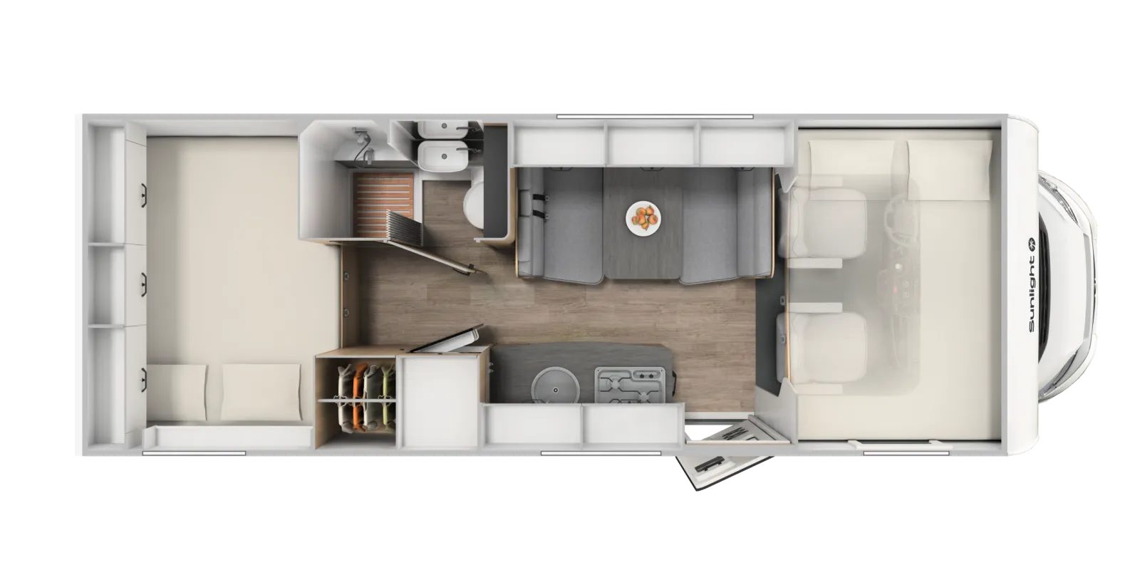 SunLight A70 plattegrond