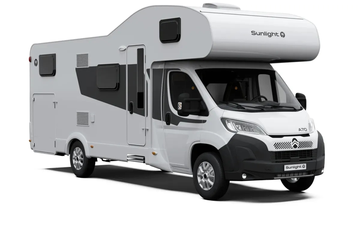 SunLight A70 exterieur render met alkoof