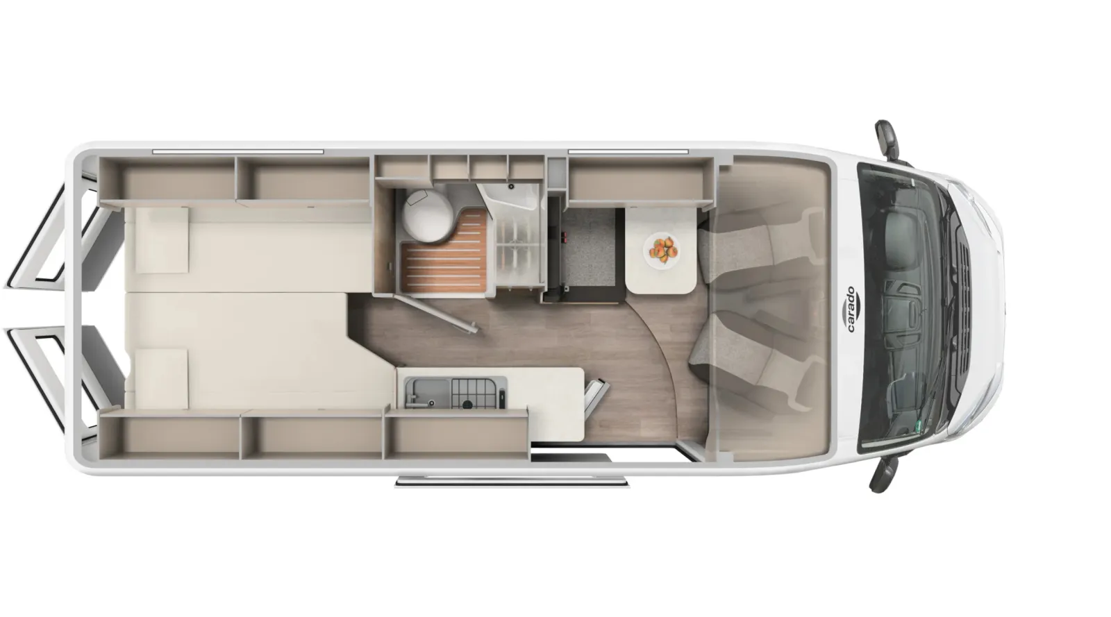 Carado CVE640 plattegrond